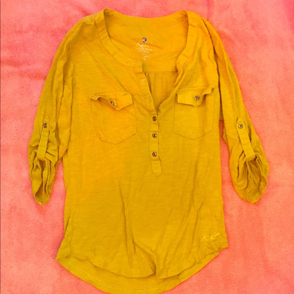 Kuhl quarter sleeve shirt